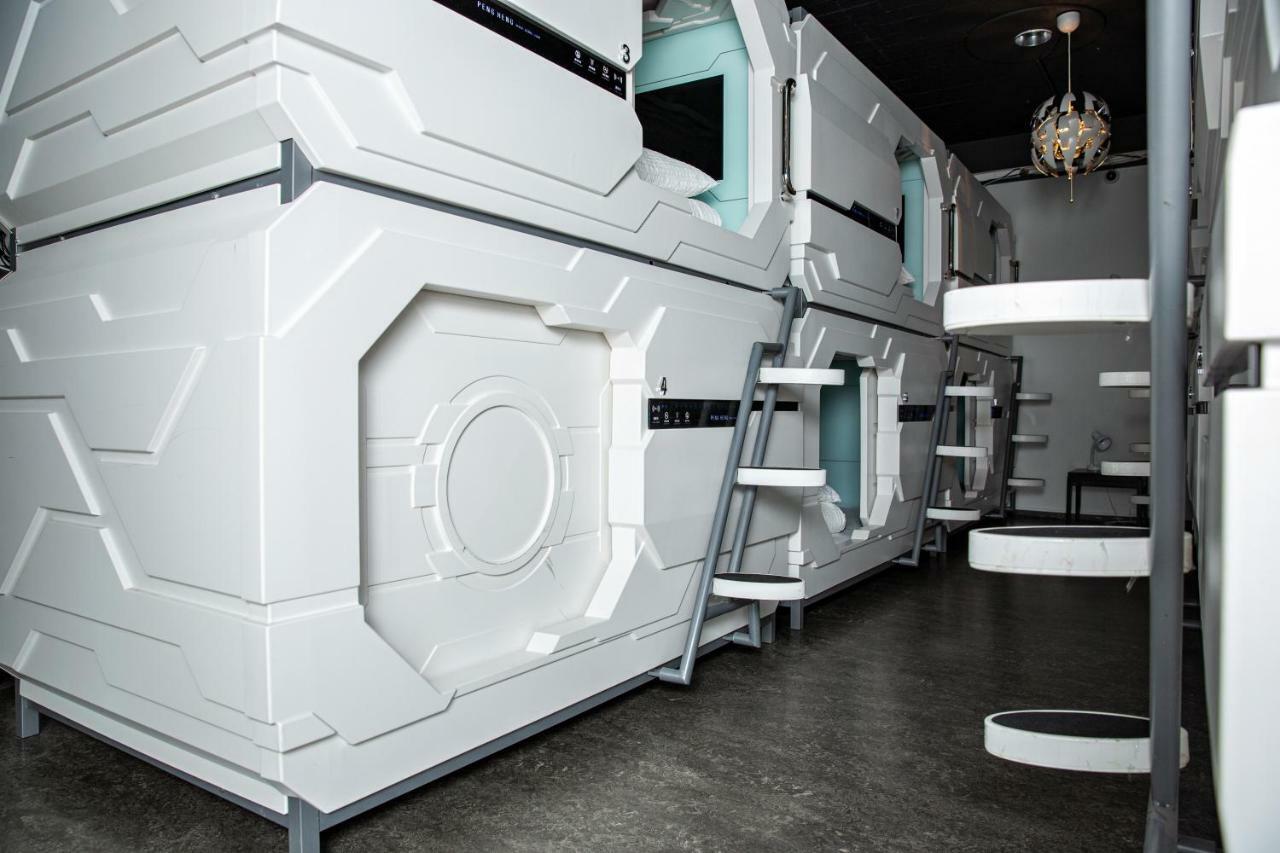 Puffin Nest Capsule Hostel Вестманеяр Екстериор снимка